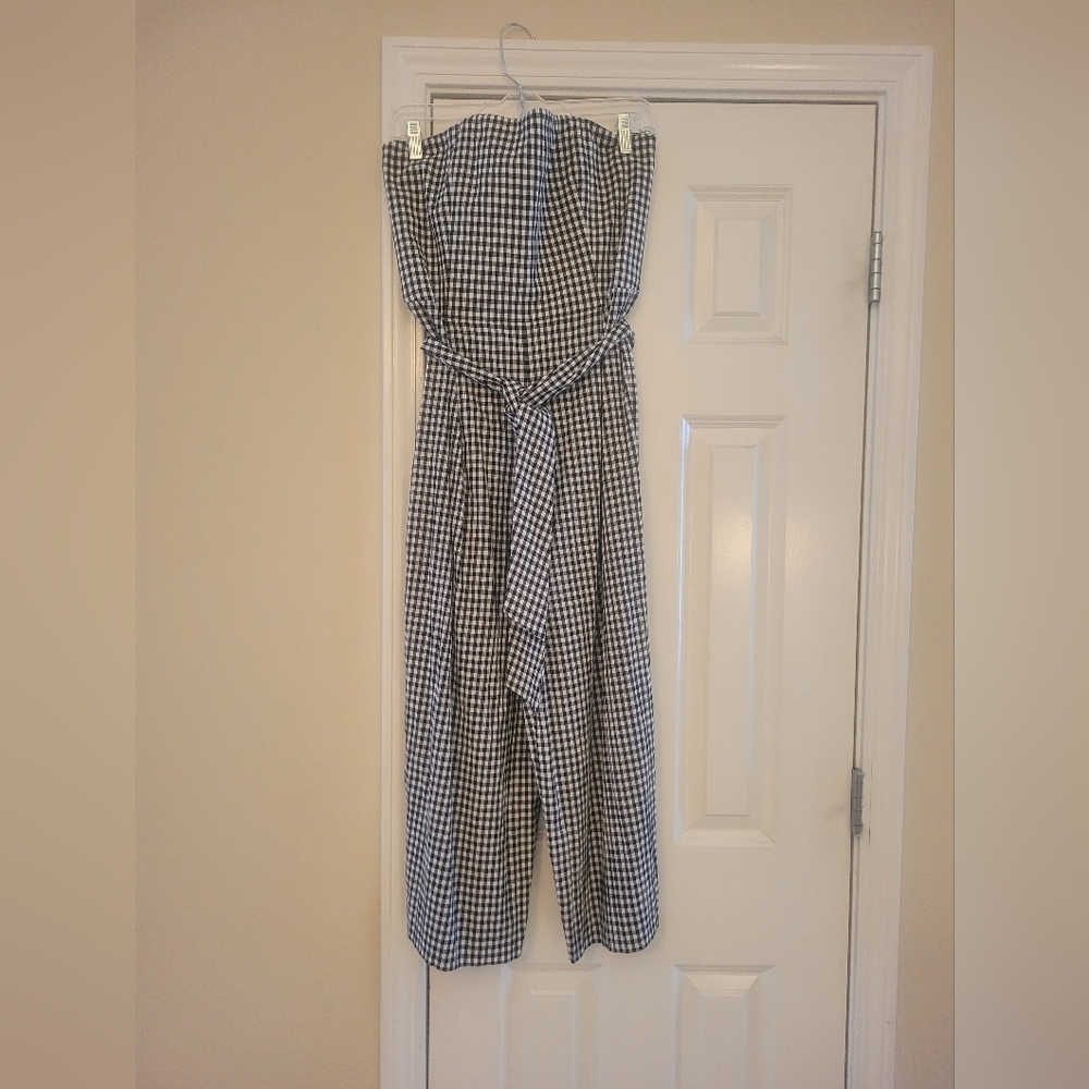 Club Monaco Strapless jumper.
